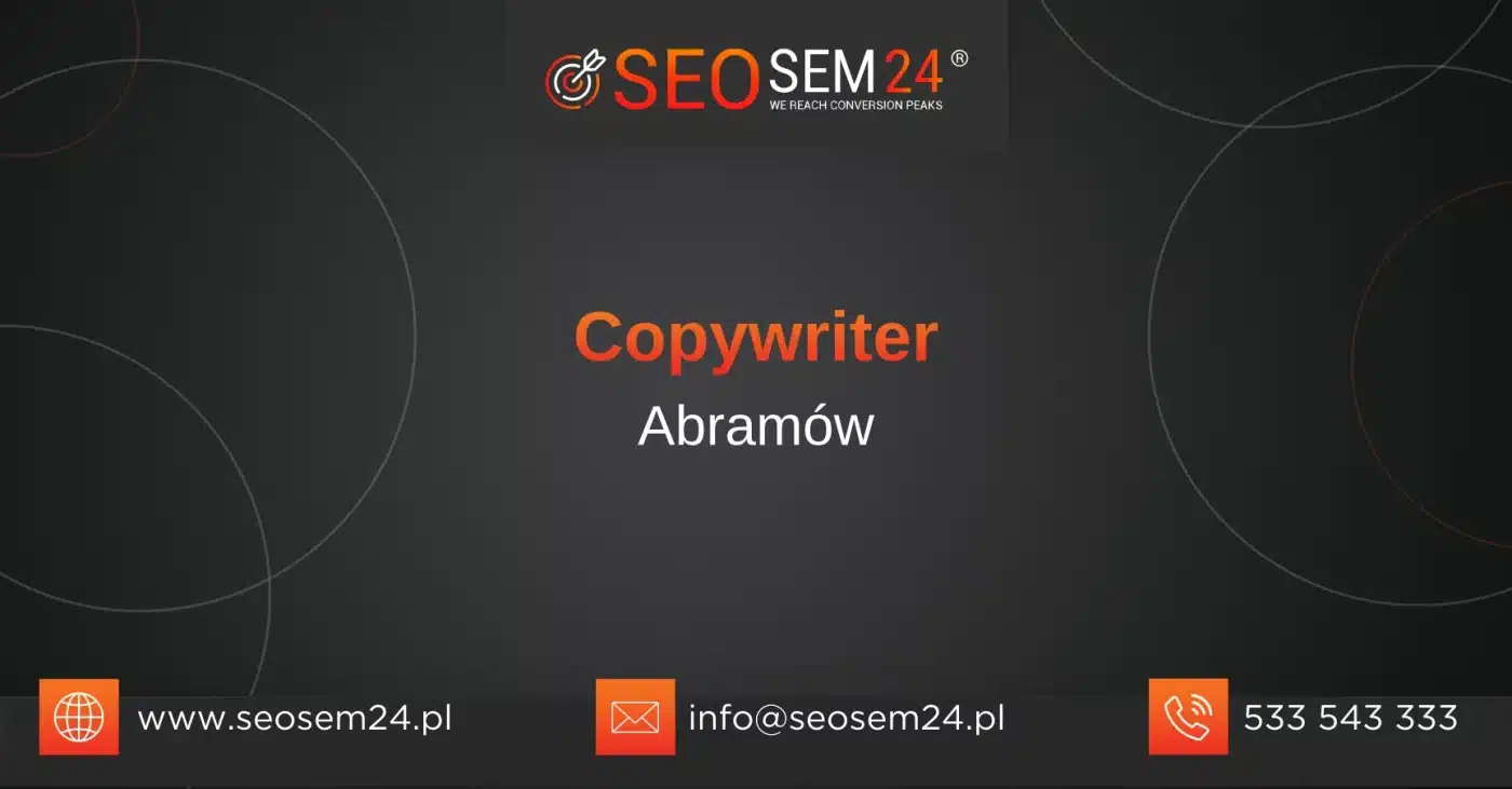 Copywriter Abramów