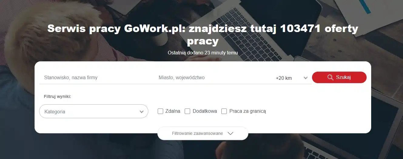 GoWork usuwanie profiliu - Agencja reklamowa Łódź