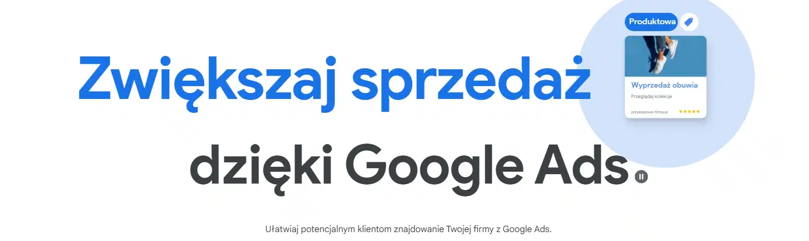 Google Ads - narzędzie używane przez agencje interaktywne w Będzinie podczas kampanii reklamowych w wyszukiwarce