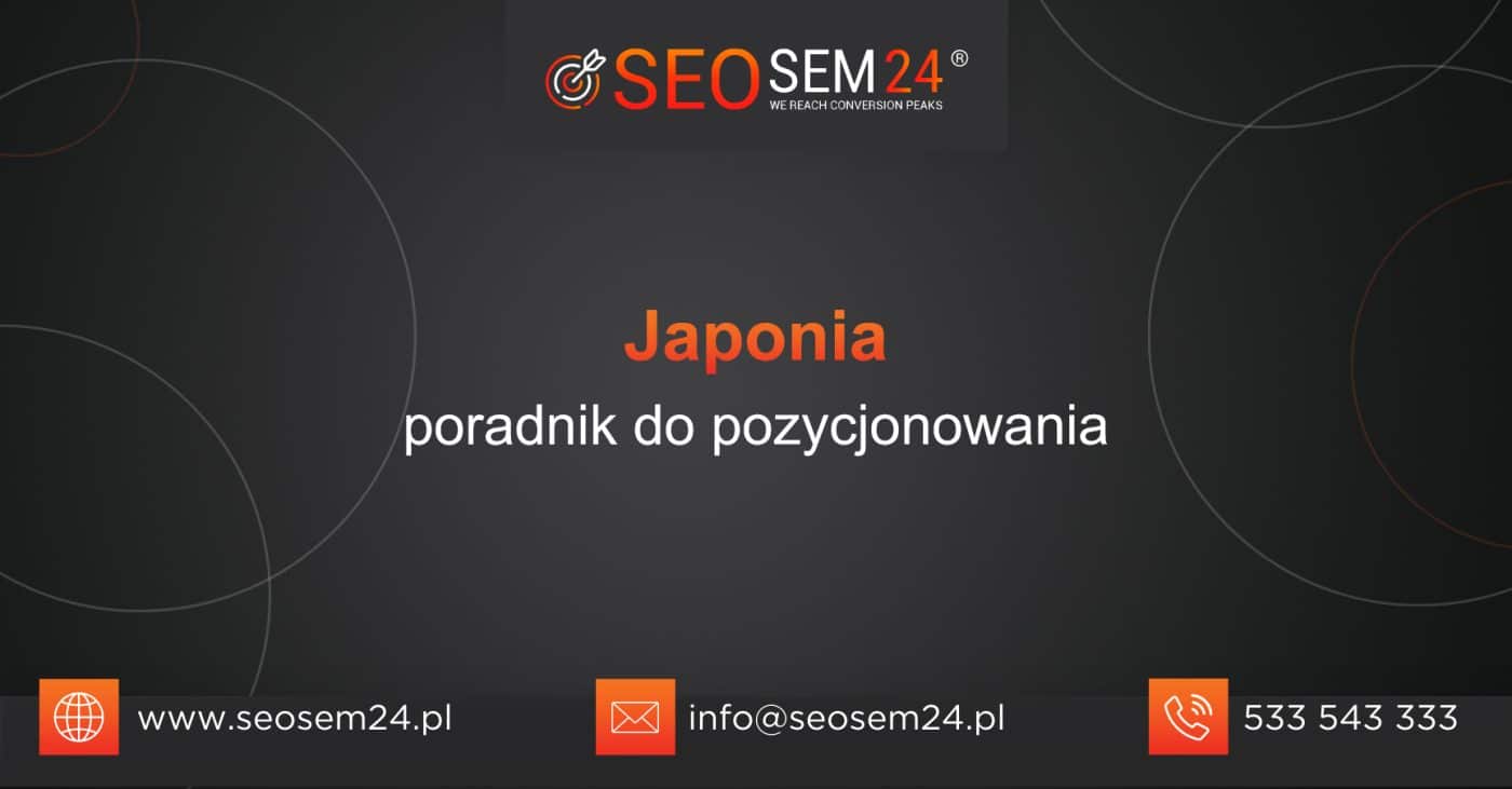 Japonia poradnik do pozycjonowania