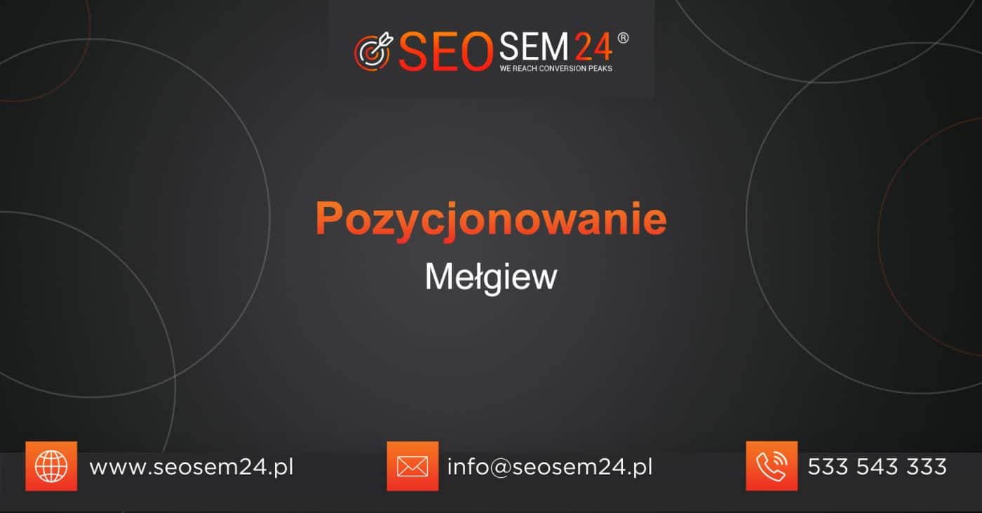 Pozycjonowanie Mełgiew