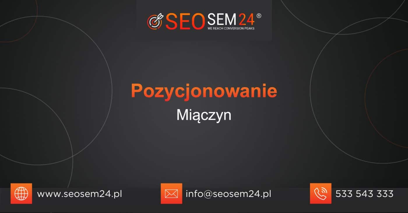 Pozycjonowanie Miączyn