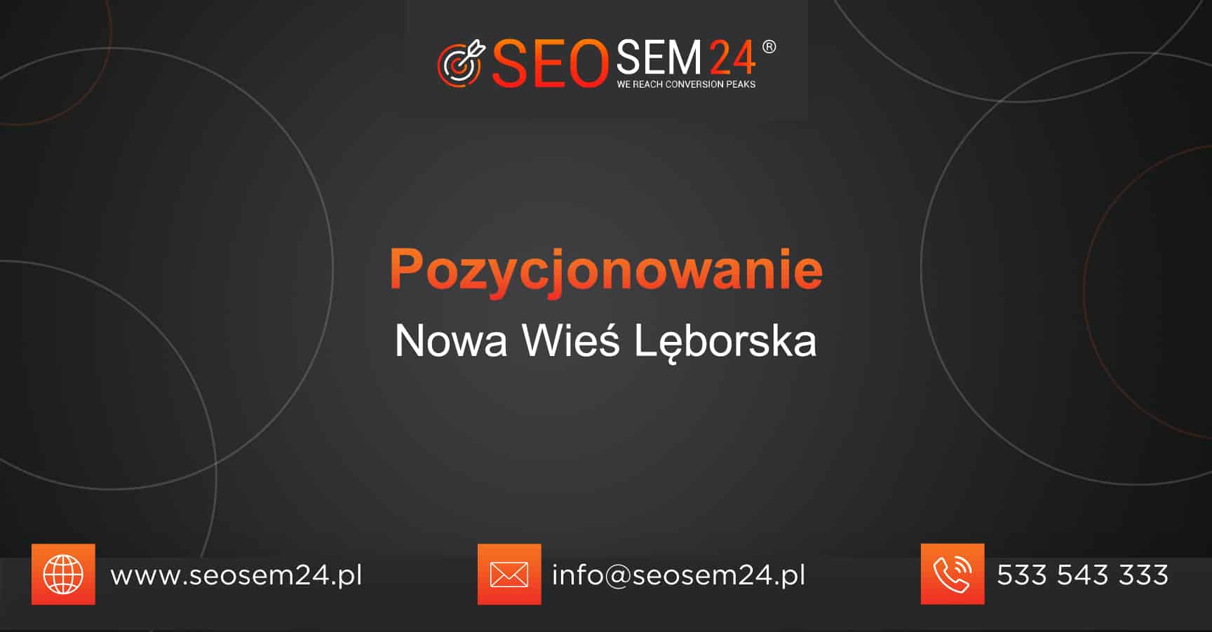 Pozycjonowanie Nowa Wieś Lęborska