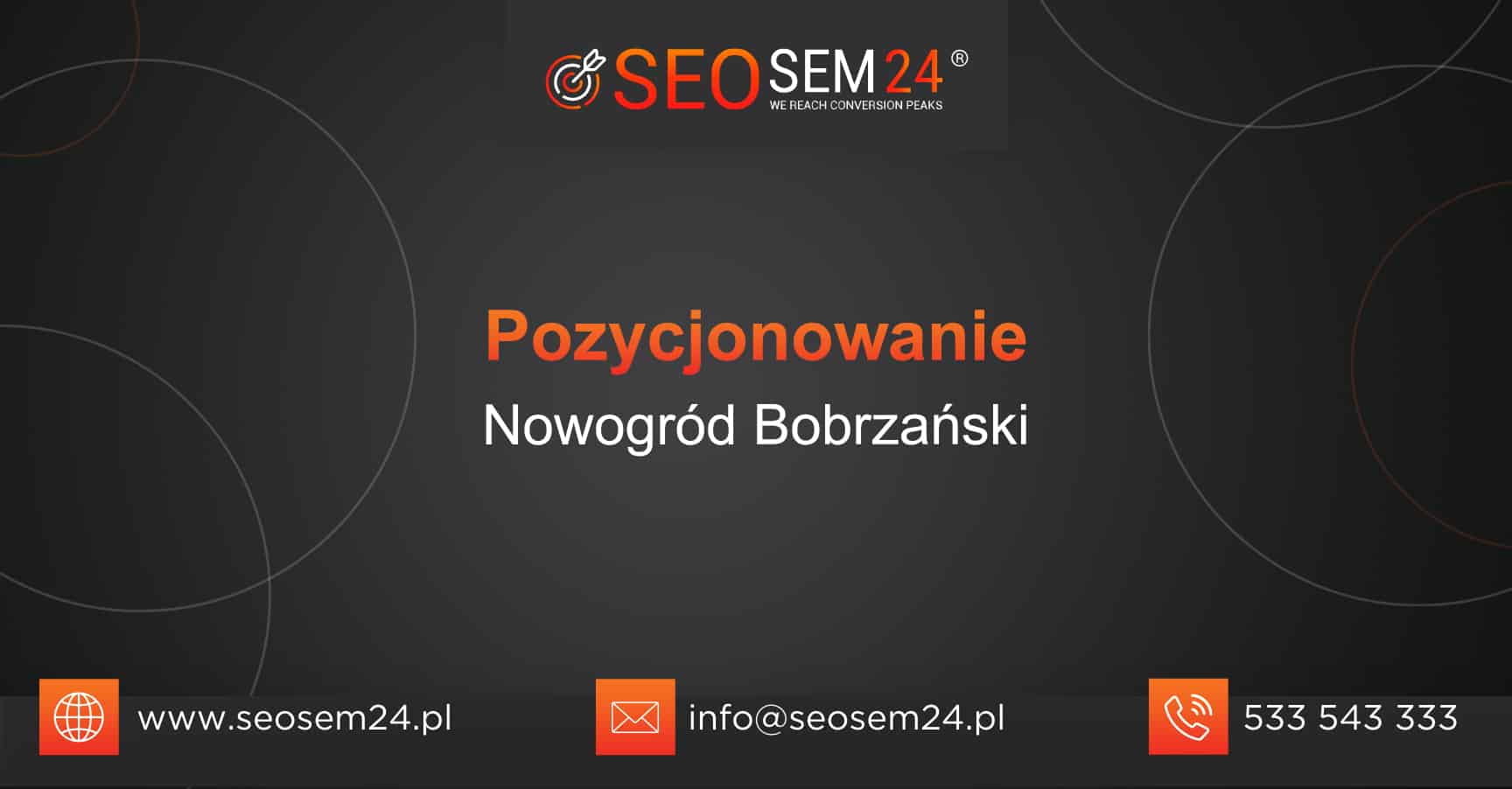 Pozycjonowanie Nowogród Bobrzański