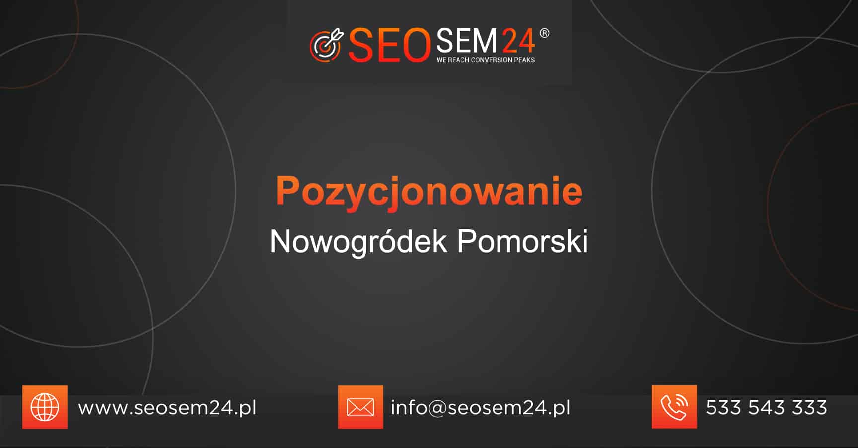 Pozycjonowanie Nowogródek Pomorski