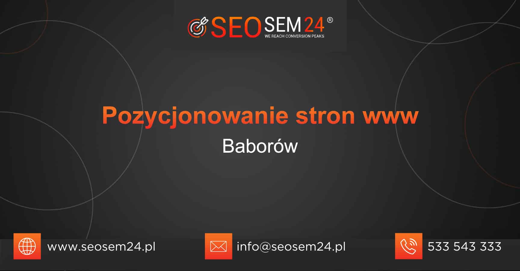 Pozycjonowanie stron www Baborów