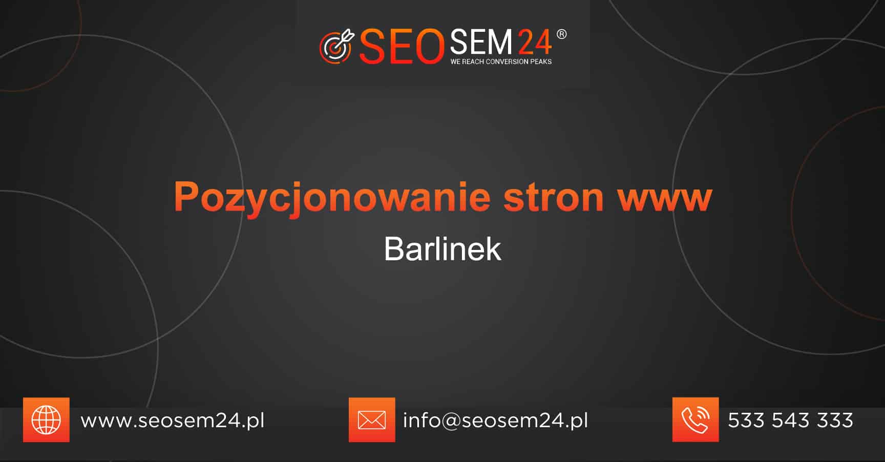 Pozycjonowanie stron www Barlinek