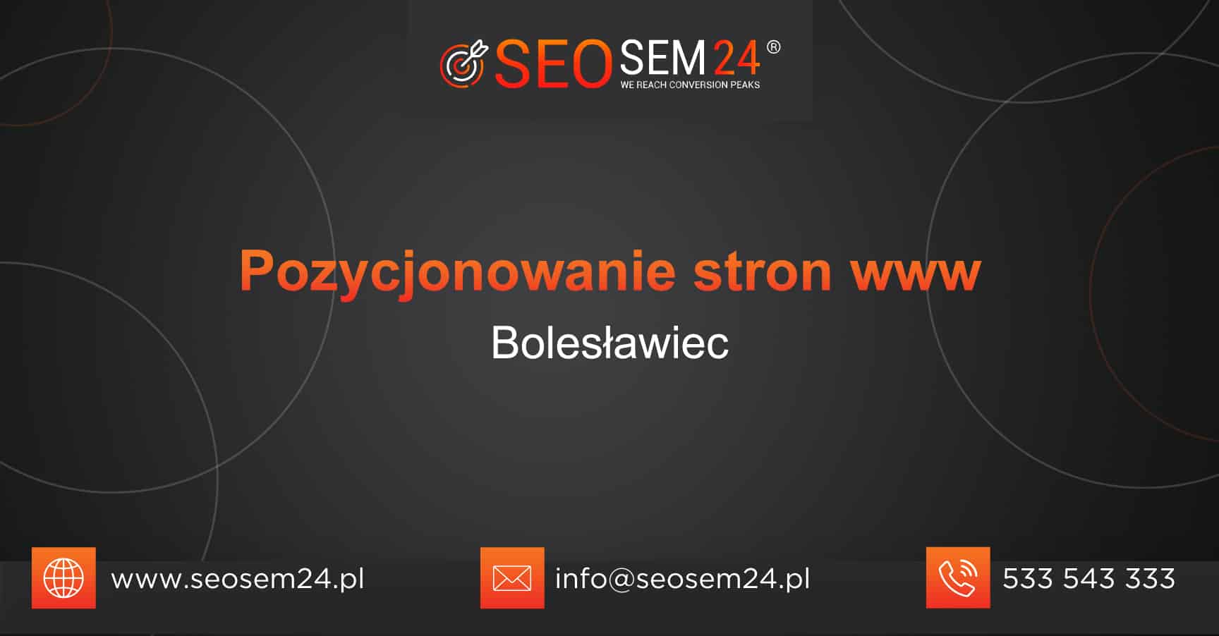 Pozycjonowanie stron www Bolesławiec