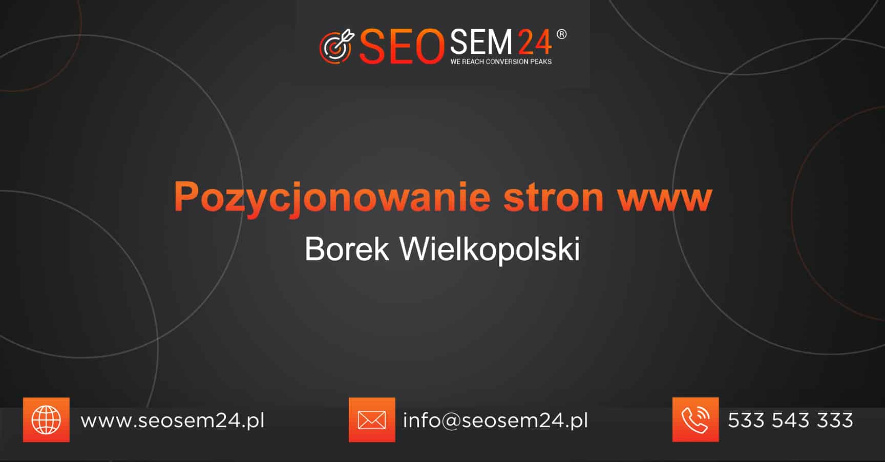 Pozycjonowanie stron www Borek Wielkopolski