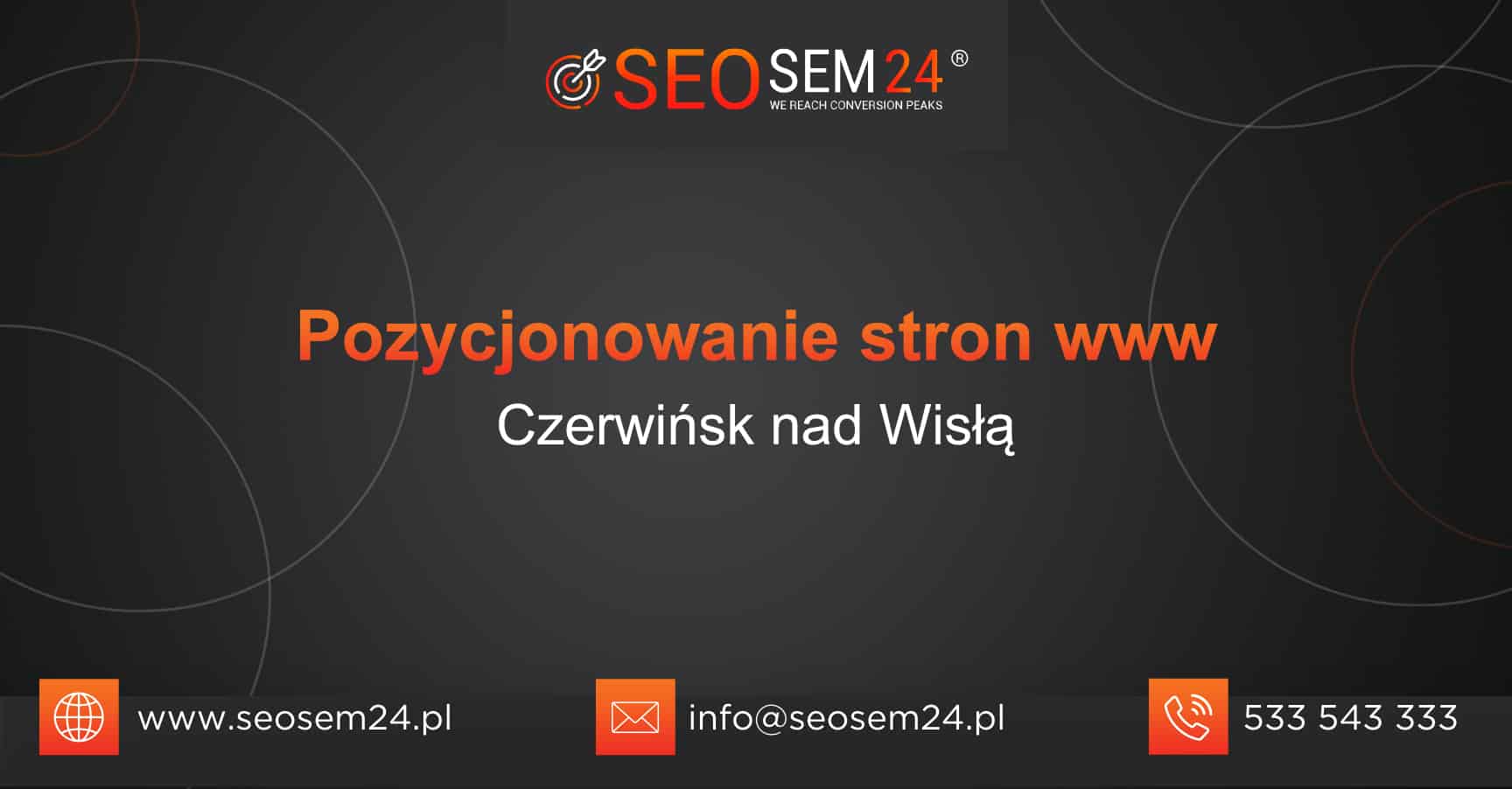 Pozycjonowanie stron www Czerwińsk nad Wisłą