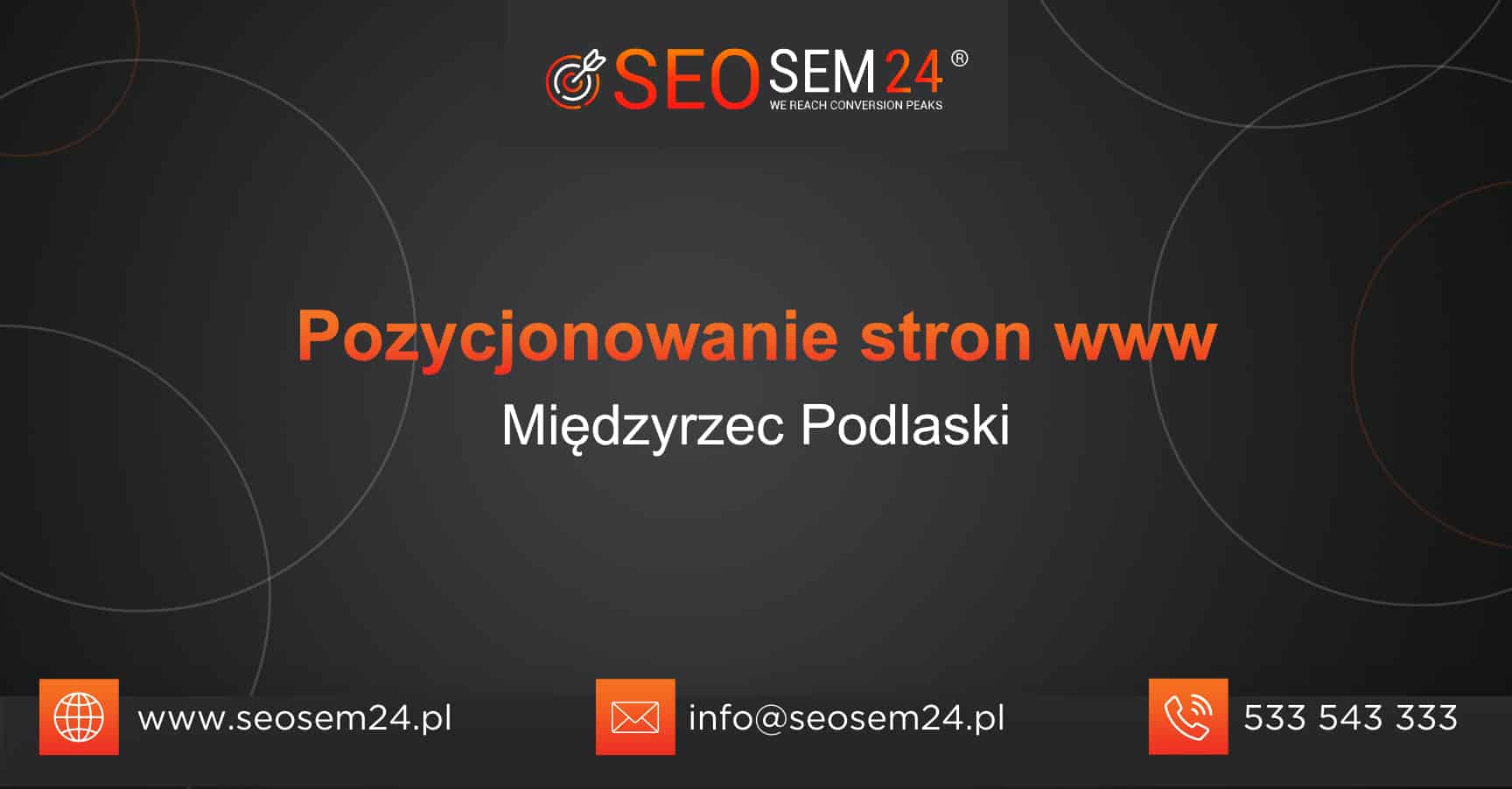 Pozycjonowanie stron www Międzyrzec Podlaski