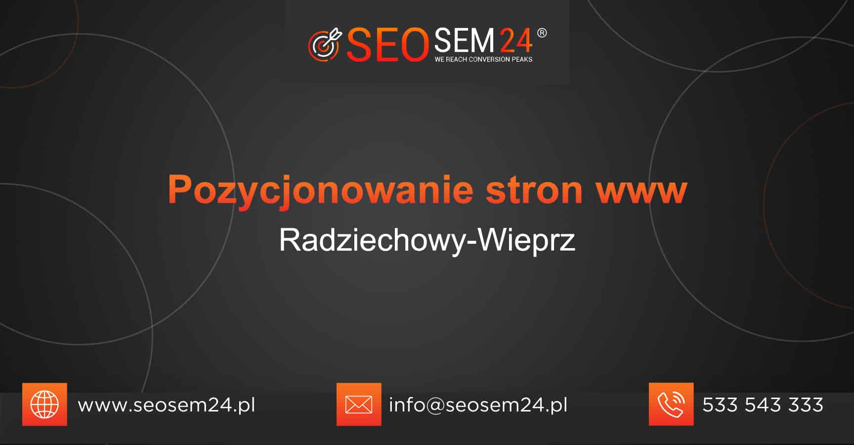 Pozycjonowanie stron www Radziechowy-Wieprz