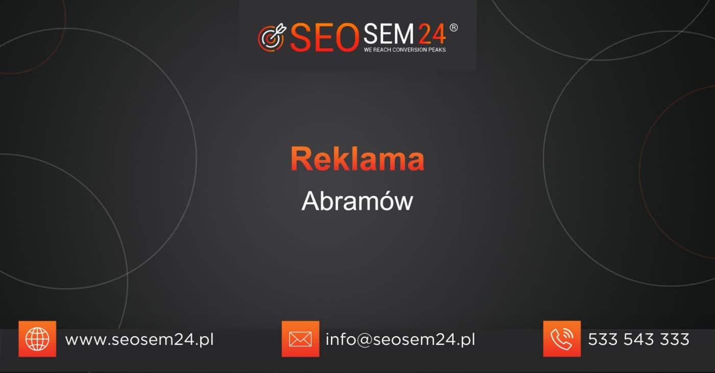 Reklama Abramów