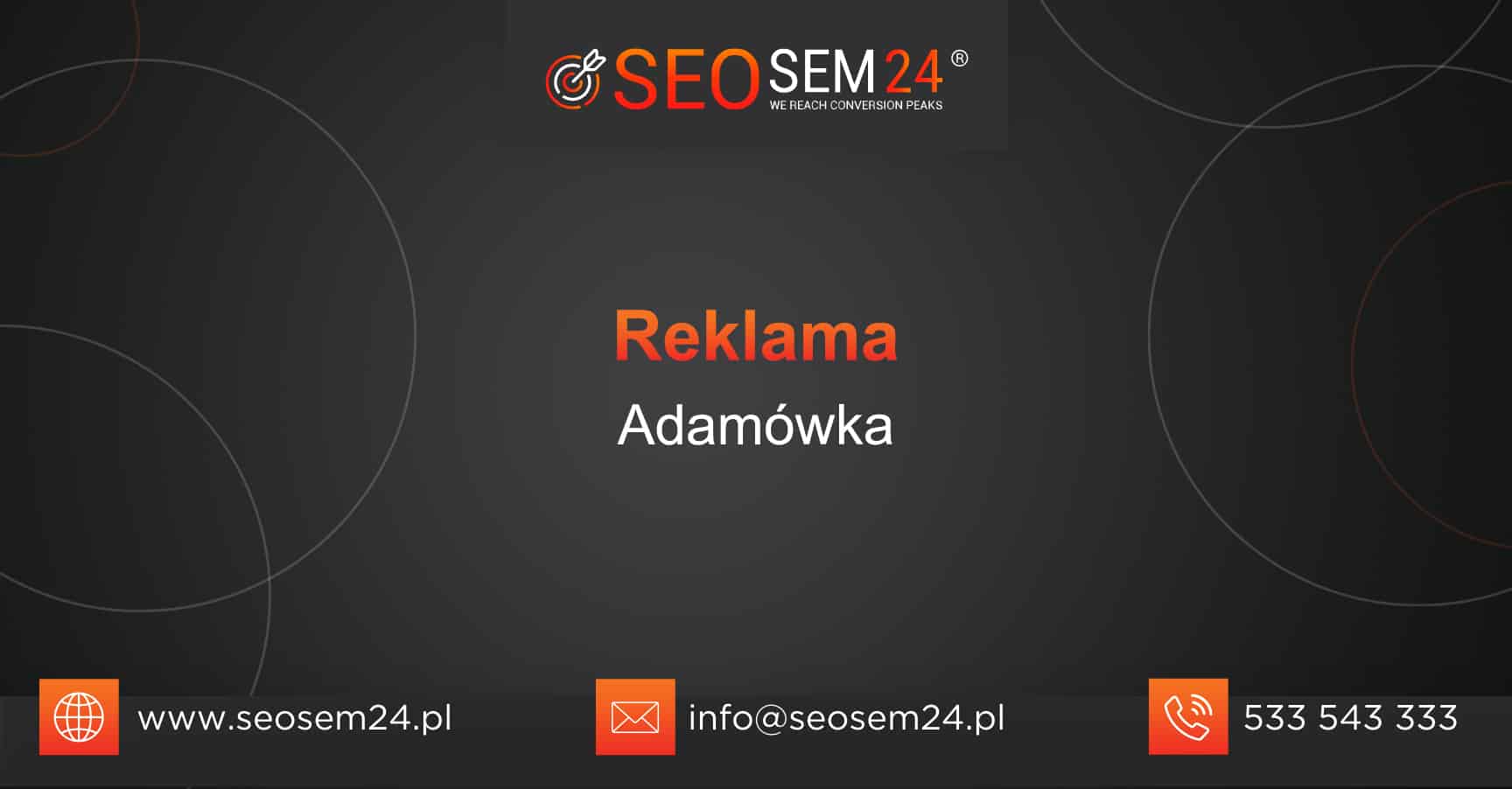 Reklama Adamówka