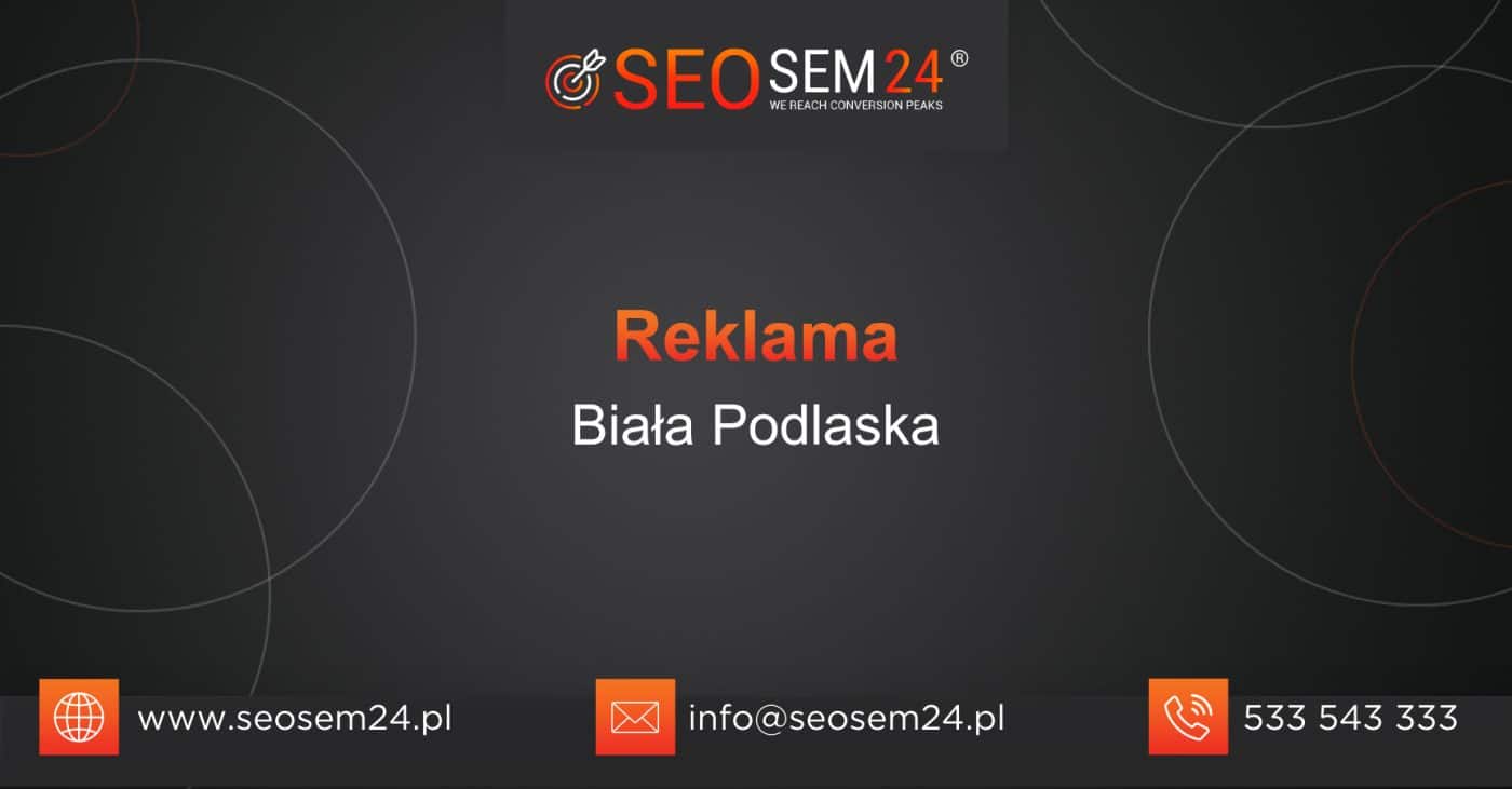 Reklama Biała Podlaska