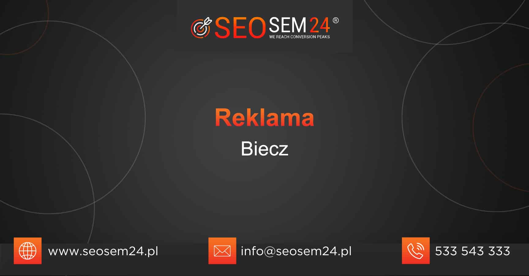 Reklama Biecz