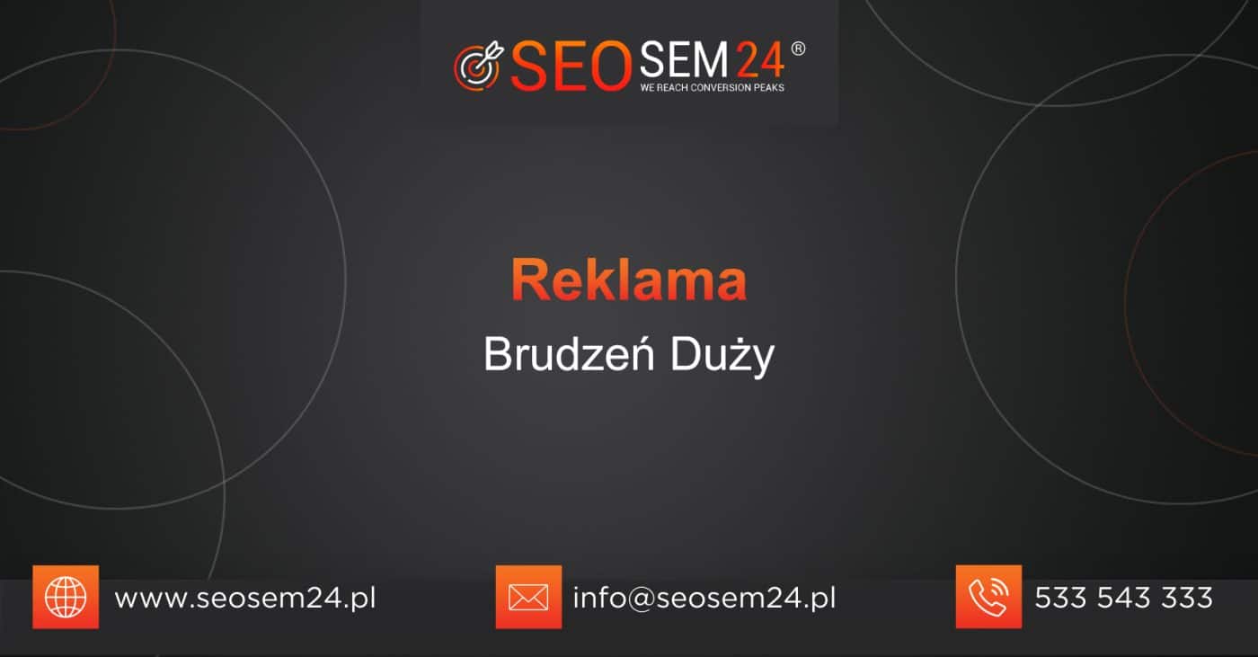 Reklama Brudzeń Duży