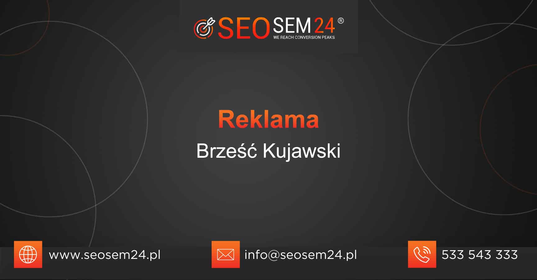 Reklama Brześć Kujawski