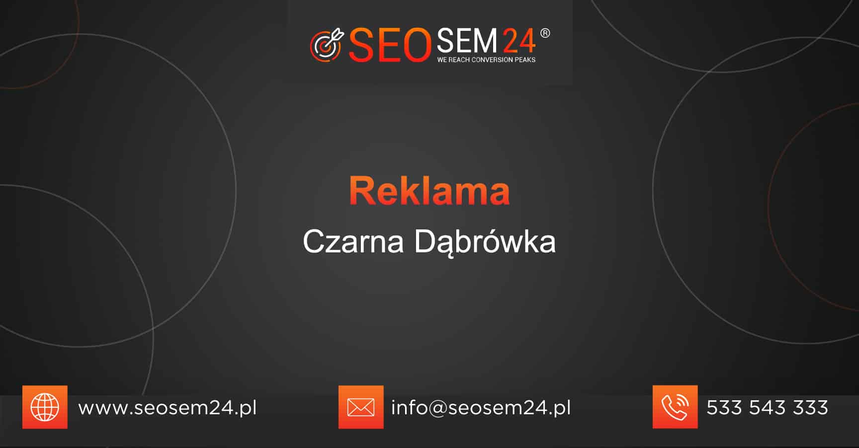 Reklama Czarna Dąbrówka