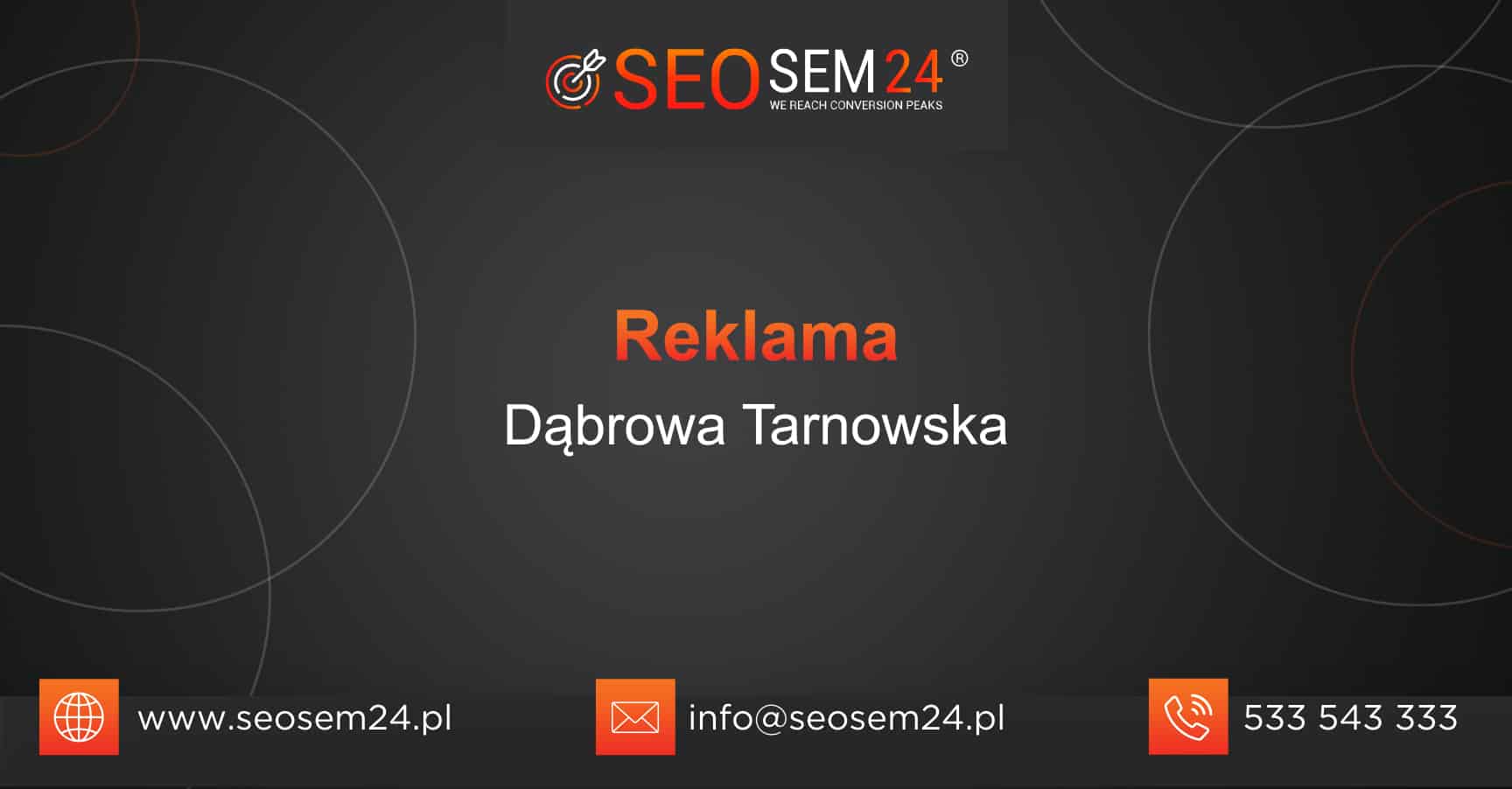 Reklama Dąbrowa Tarnowska