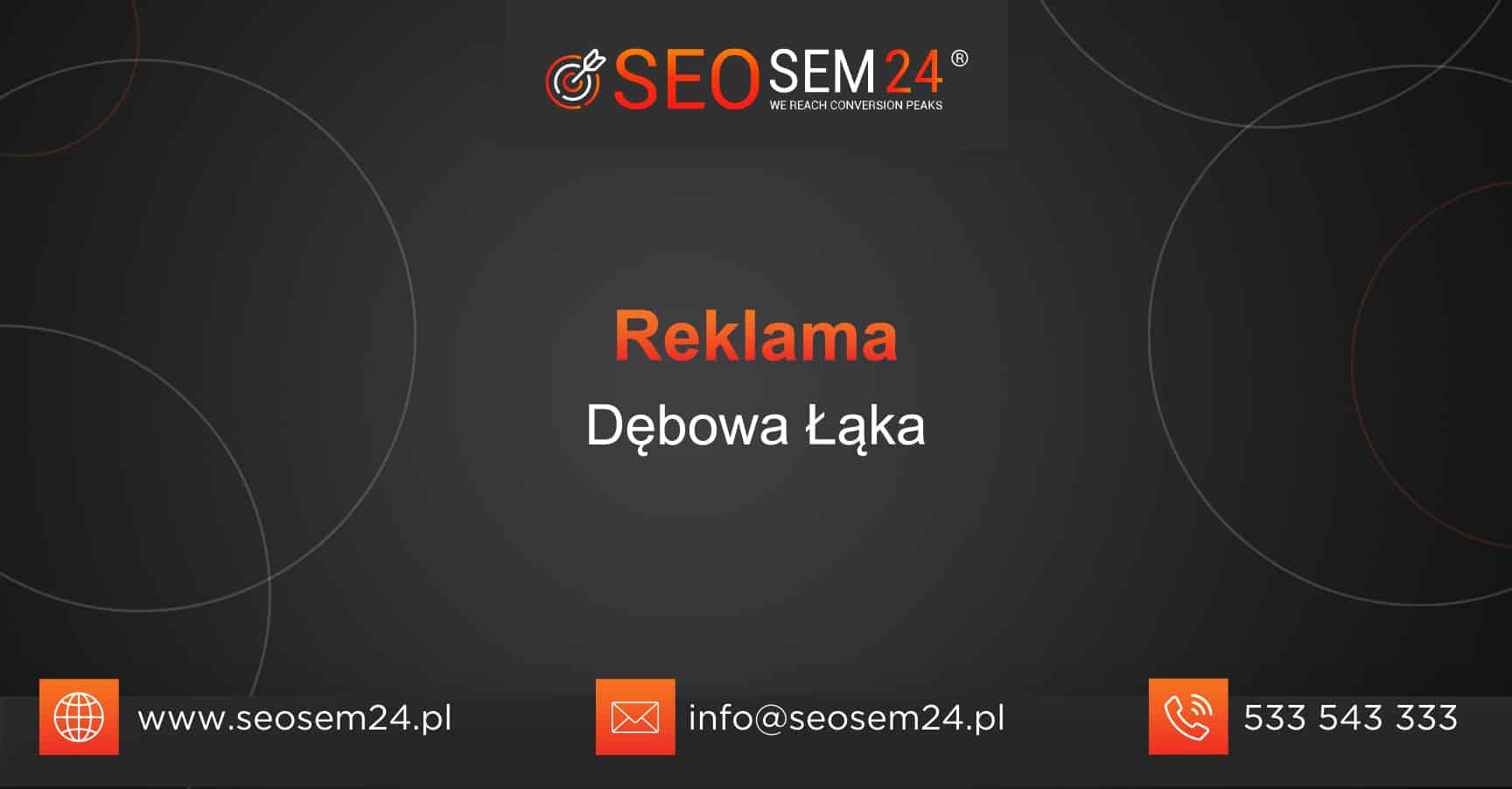 Reklama Dębowa Łąka