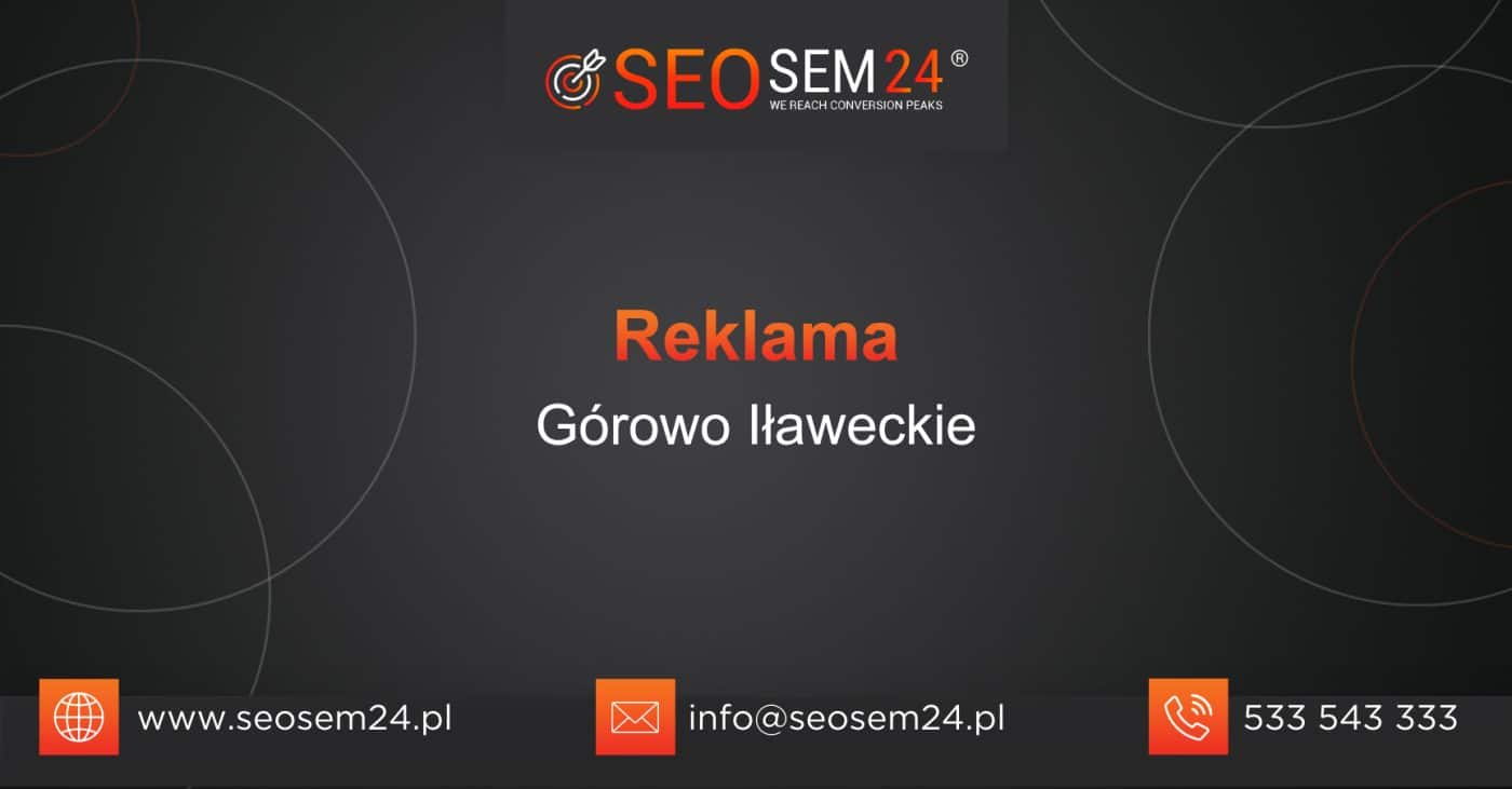 Reklama Górowo Iławeckie