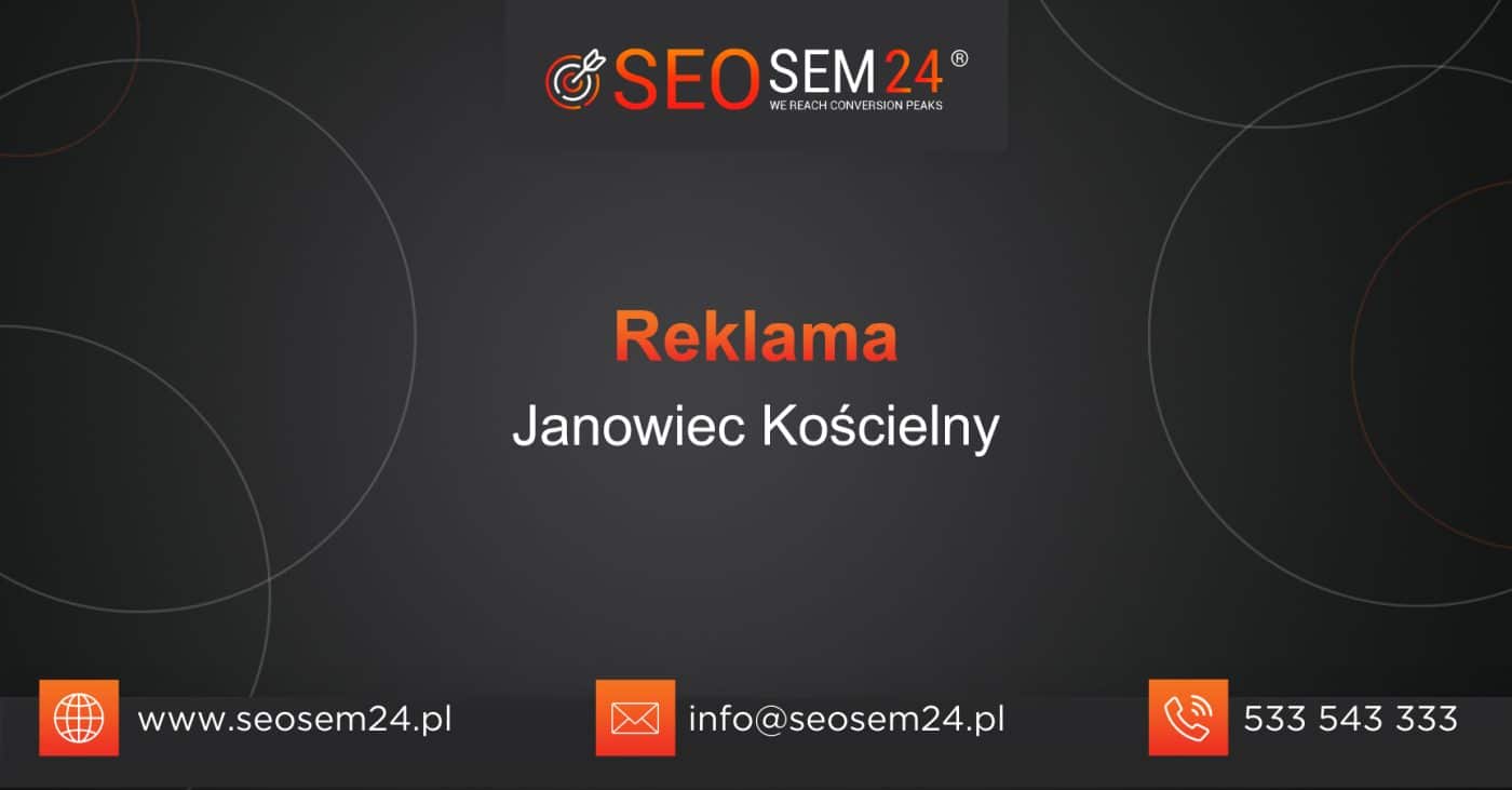 Reklama Janowiec Kościelny