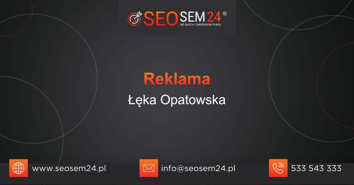 Reklama Łęka Opatowska