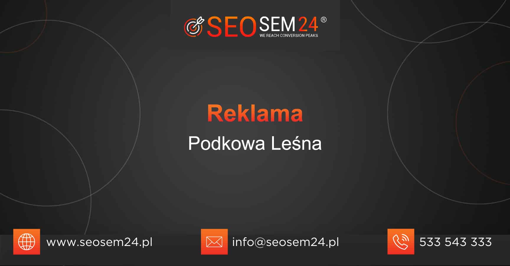 Reklama Podkowa Leśna