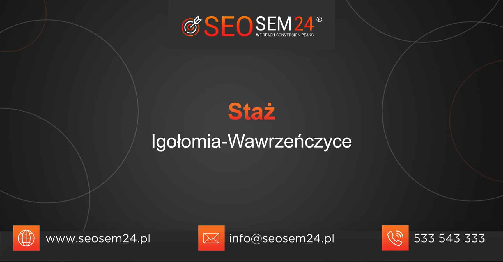 Staż Igołomia-Wawrzeńczyce