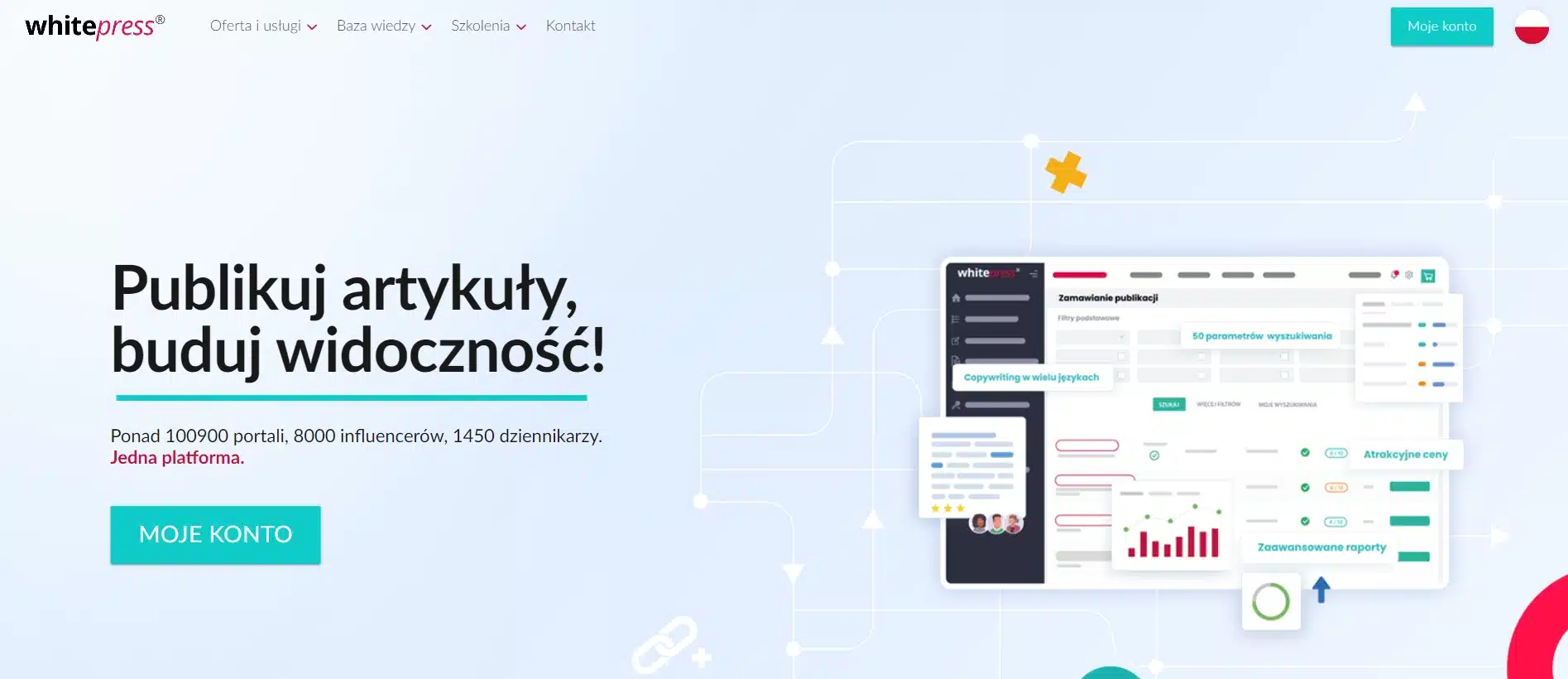 WhitePress - narzędzie stworzone do pozyskiwania linków podczas pozycjonowania strony internetowej w Sokołowie