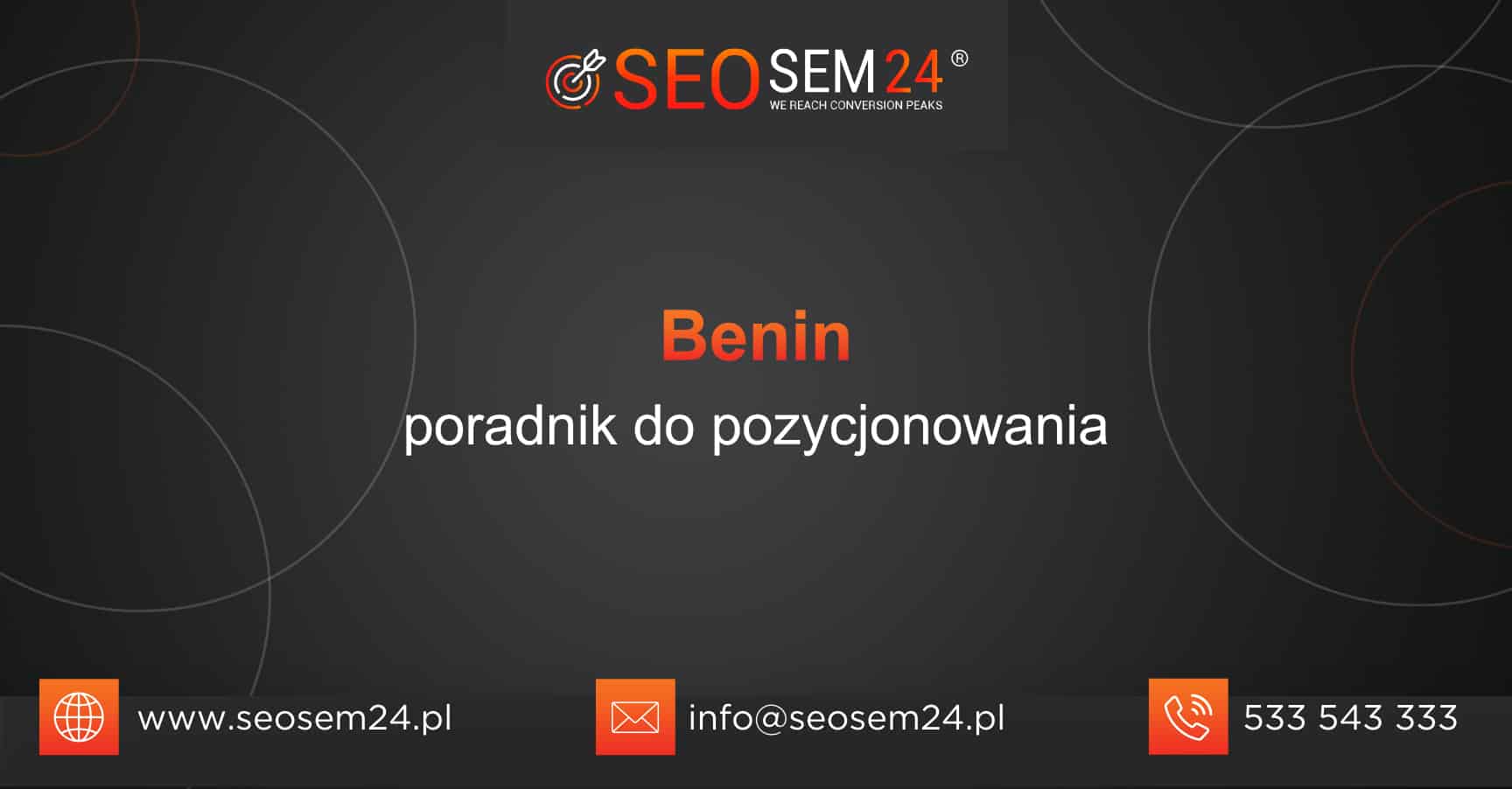 Benin poradnik do pozycjonowania