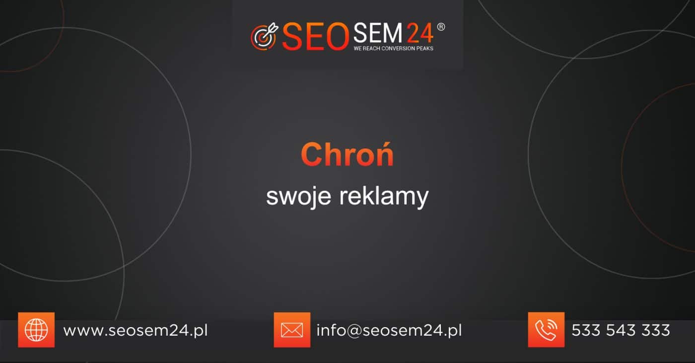 Chroń swoje reklamy