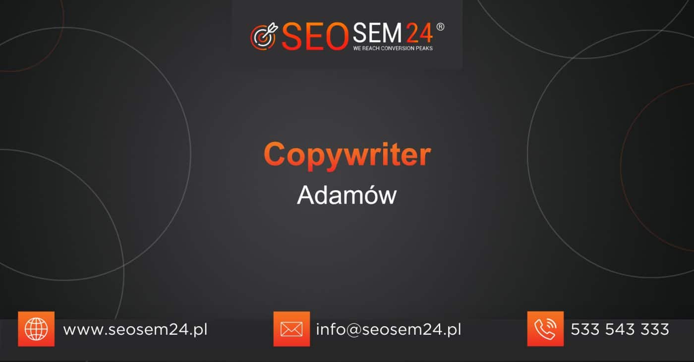 Copywriter Adamów