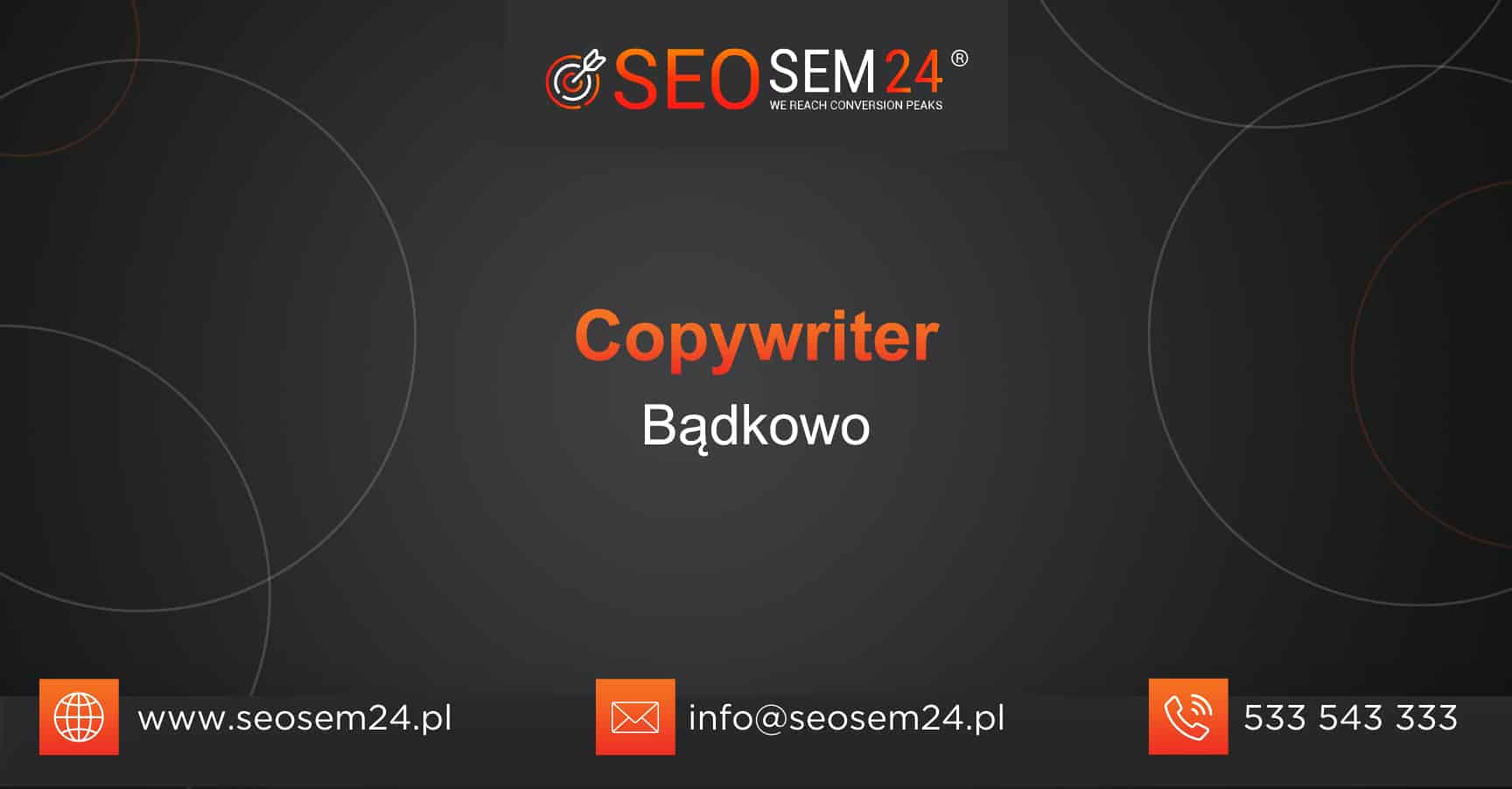 Copywriter Bądkowo