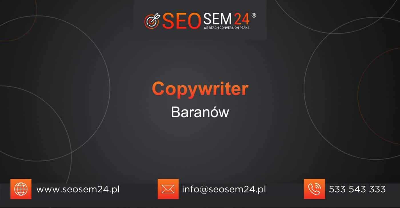 Copywriter Baranów