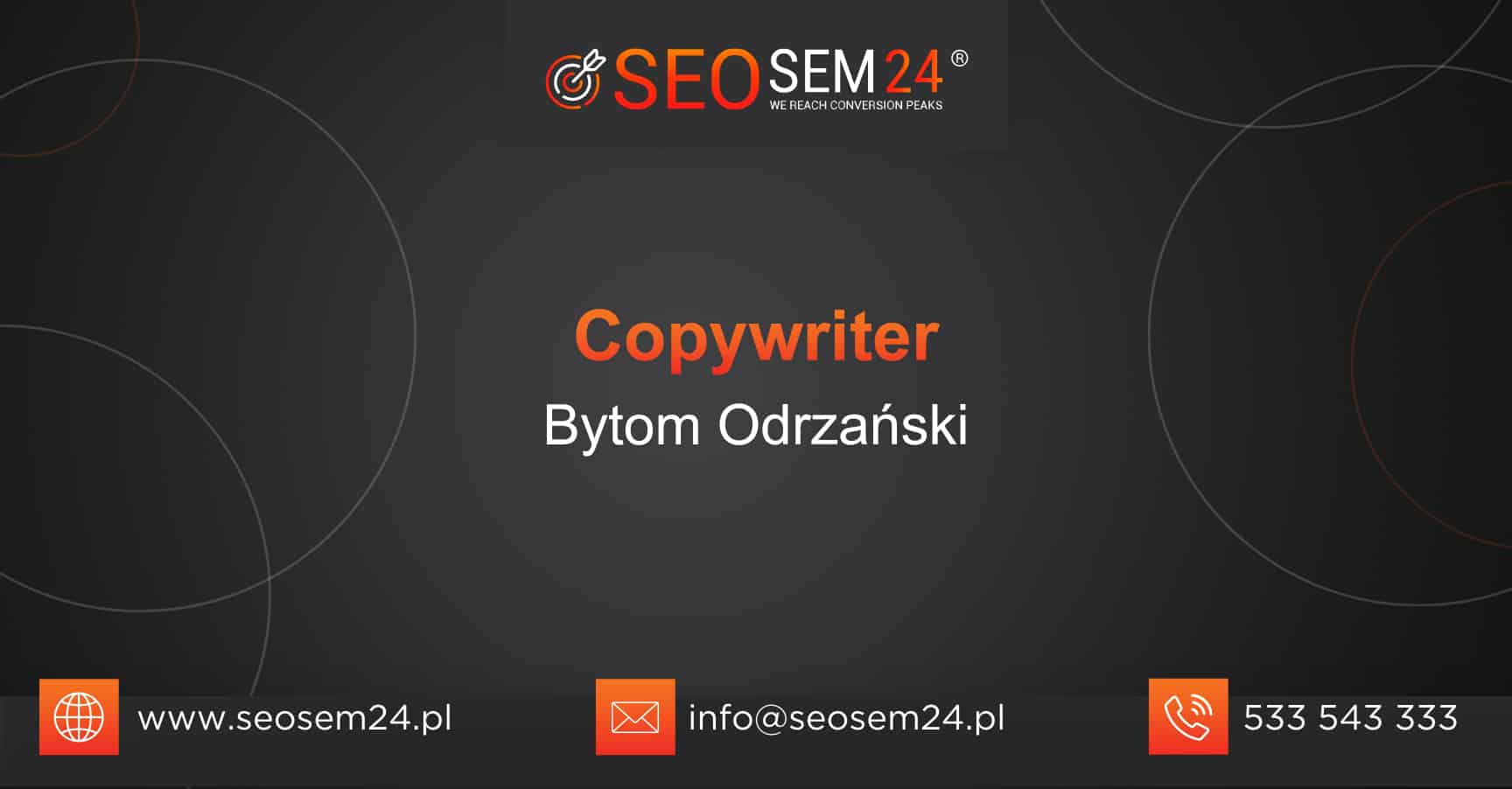 Copywriter Bytom Odrzański