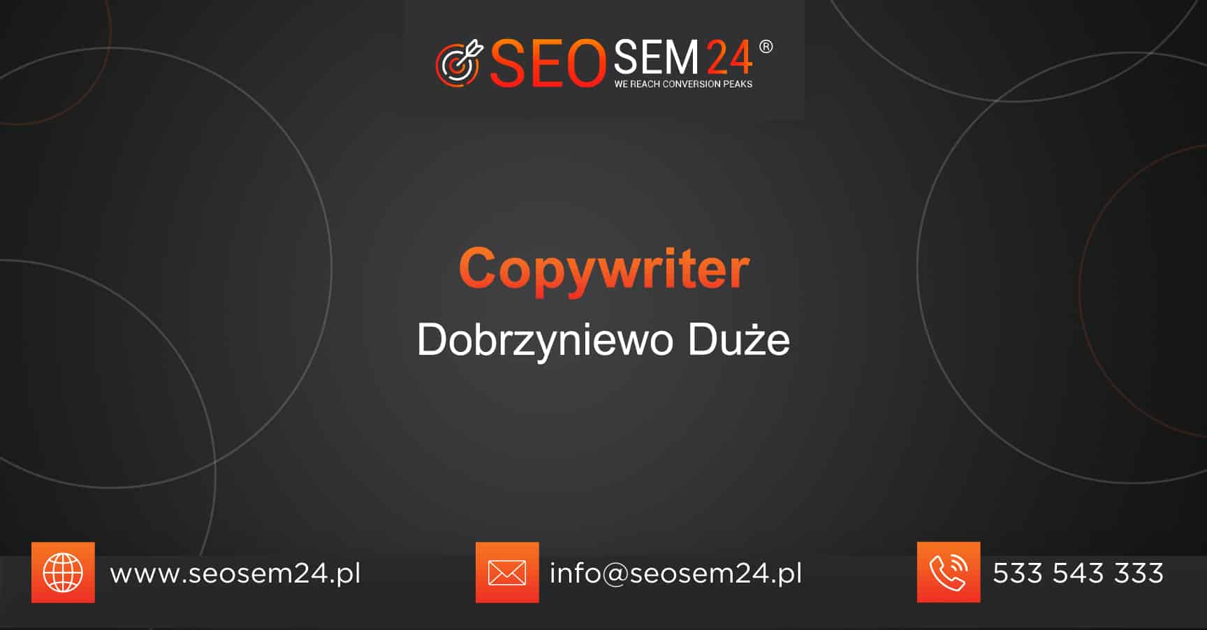 Copywriter Dobrzyniewo Duże