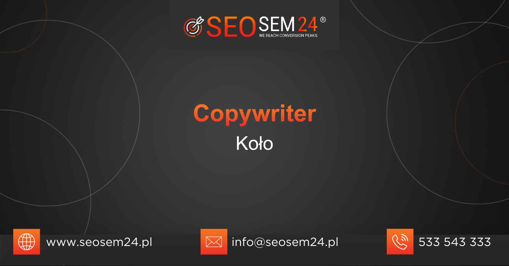 Copywriter Koło