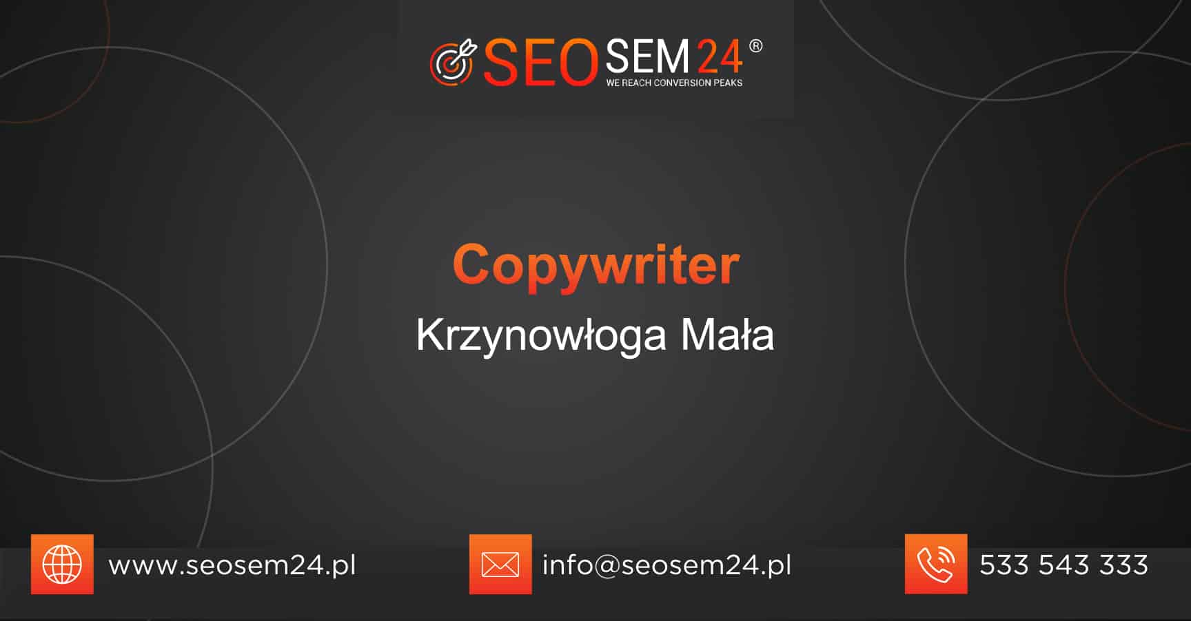 Copywriter Krzynowłoga Mała