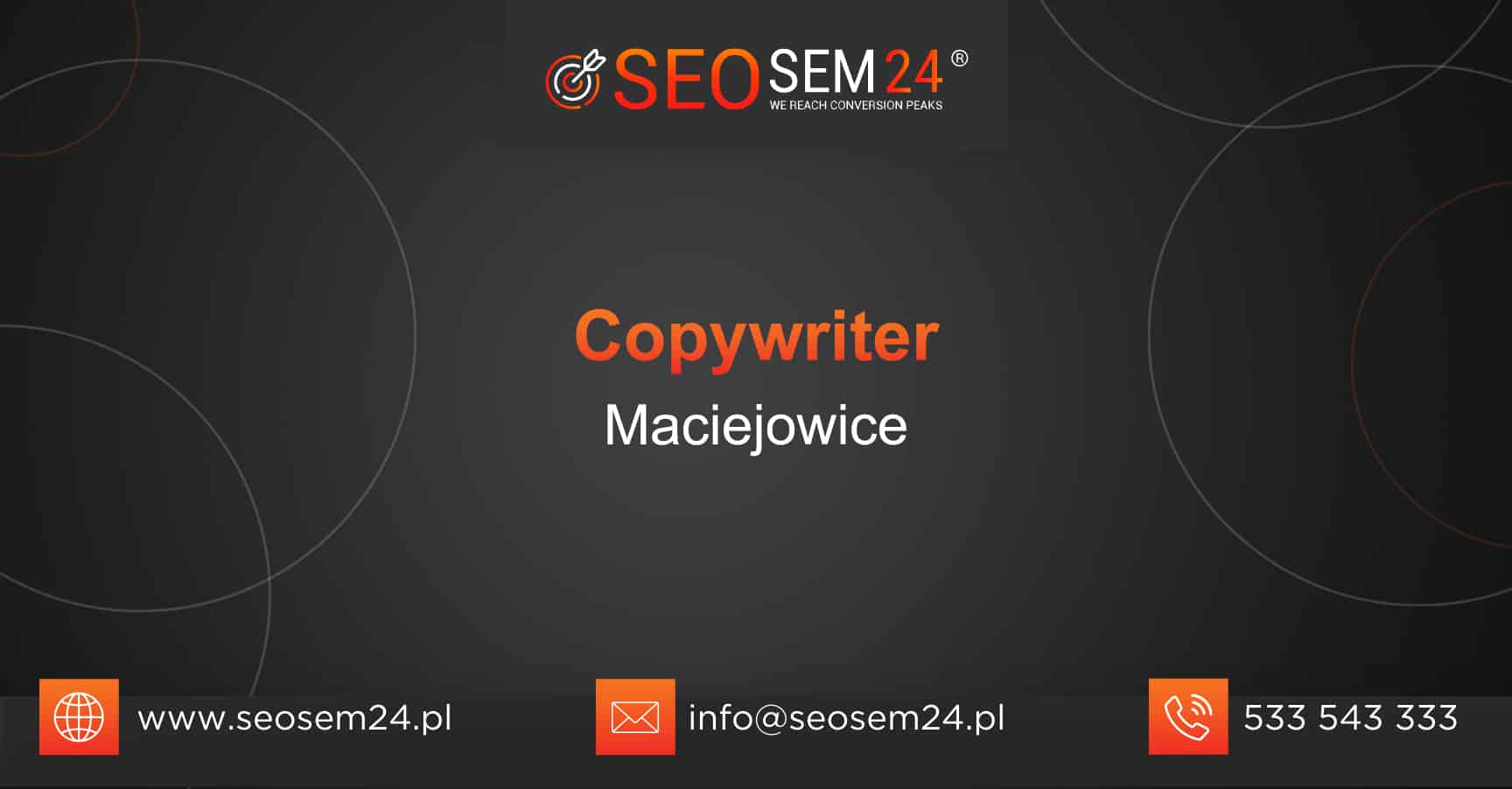 Copywriter Maciejowice