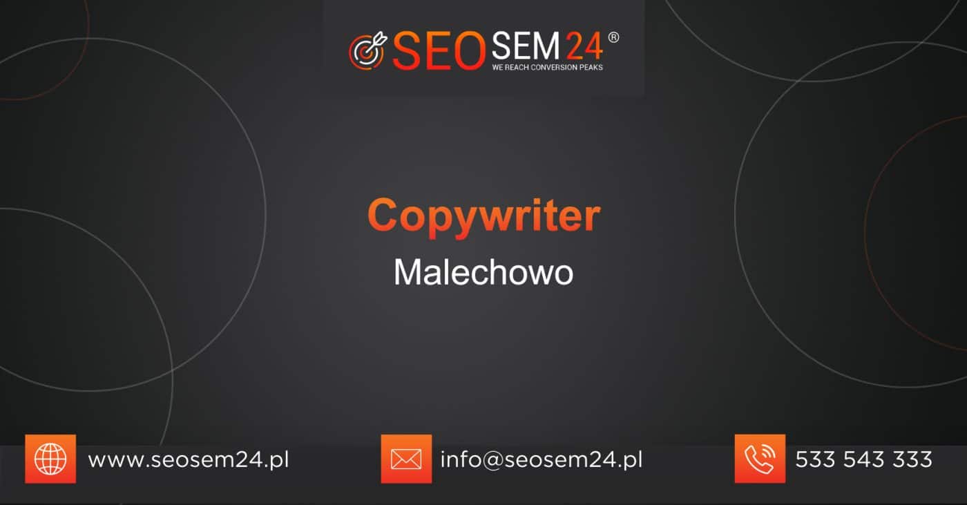 Copywriter Malechowo