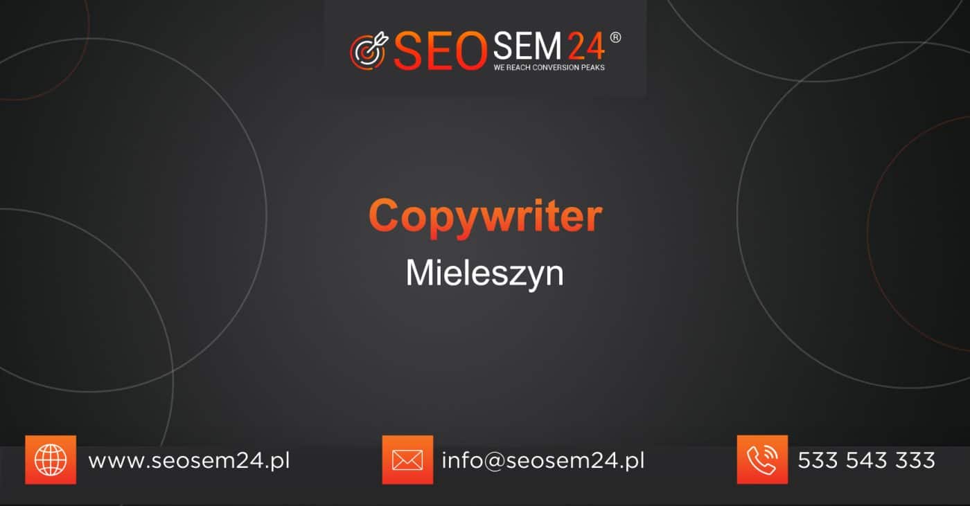 Copywriter Mieleszyn