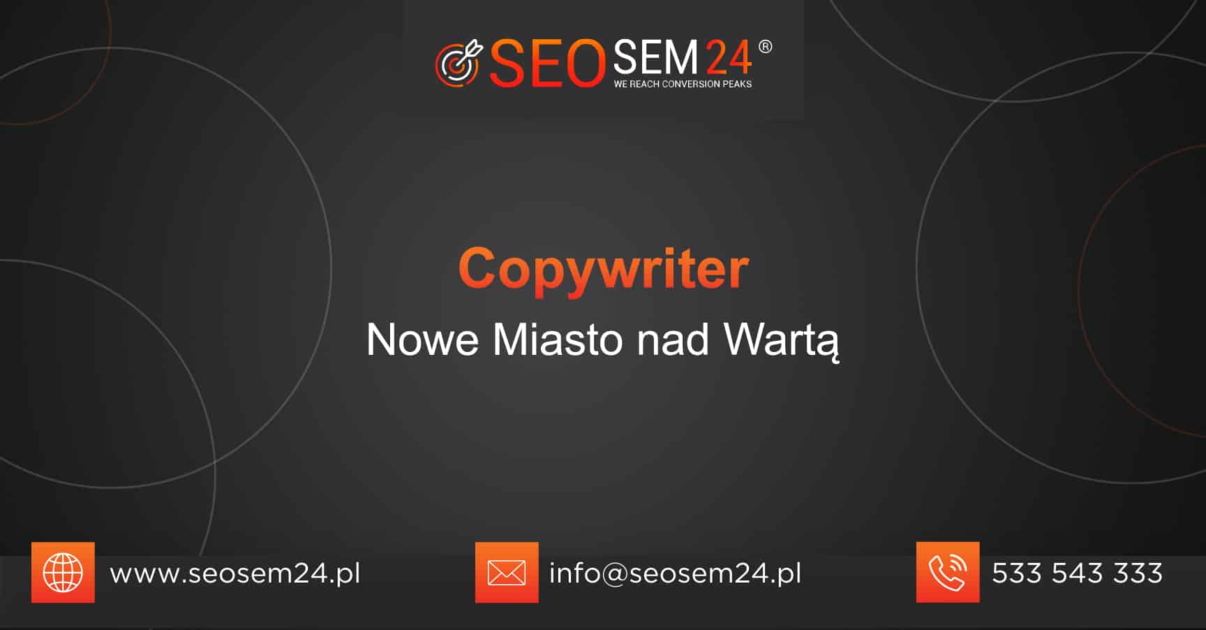 Copywriter Nowe Miasto nad Wartą