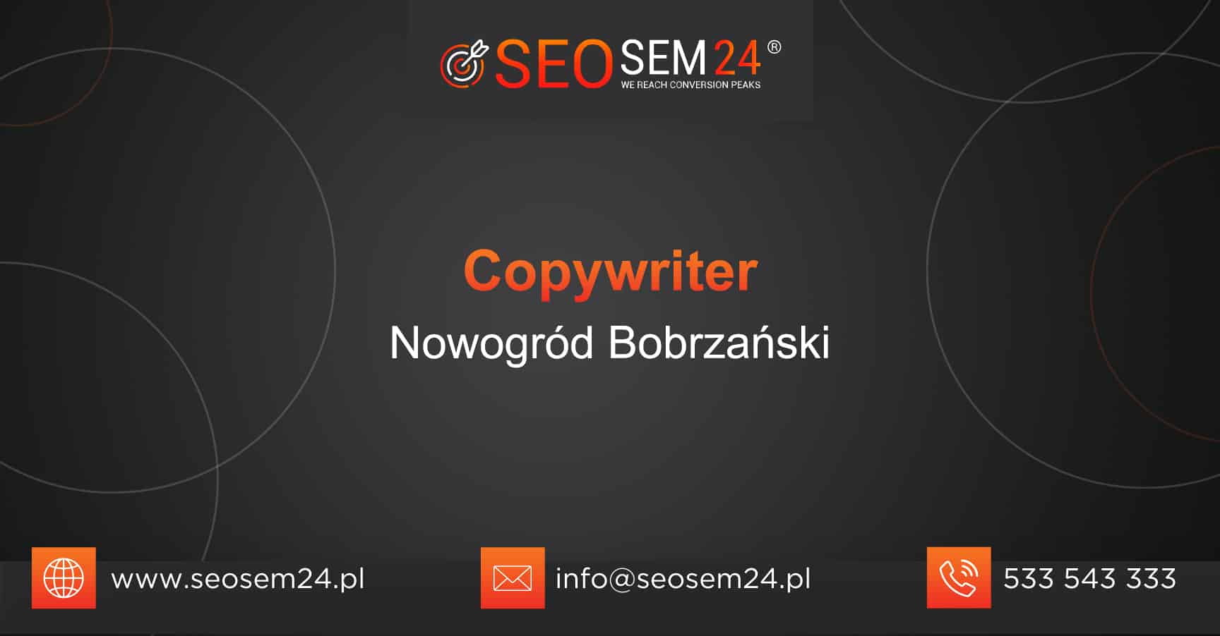 Copywriter Nowogród Bobrzański