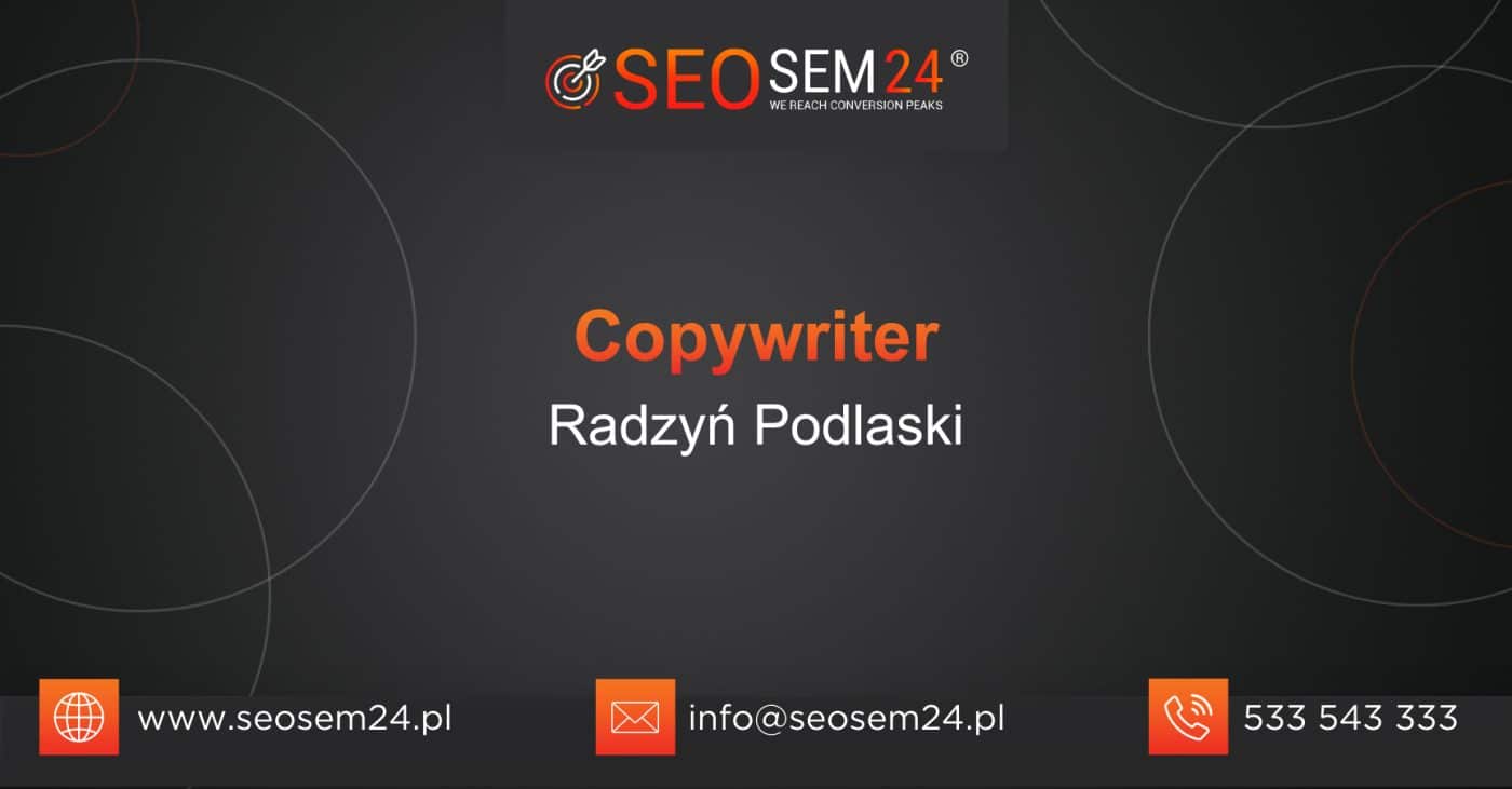 Copywriter Radzyń Podlaski