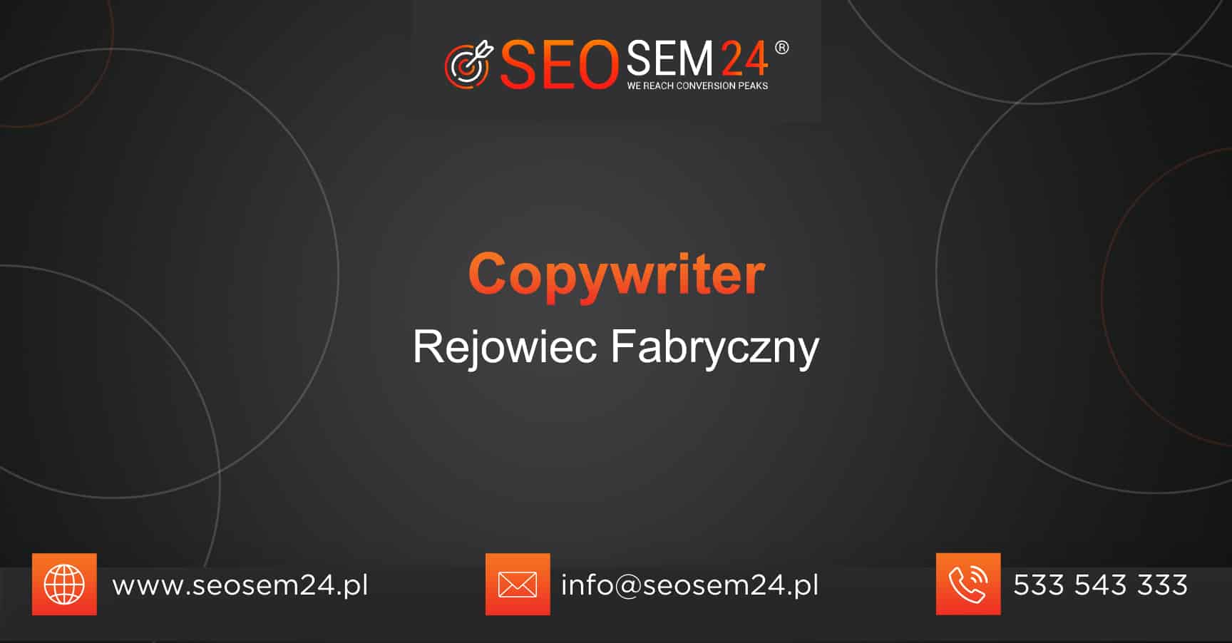 Copywriter Rejowiec Fabryczny