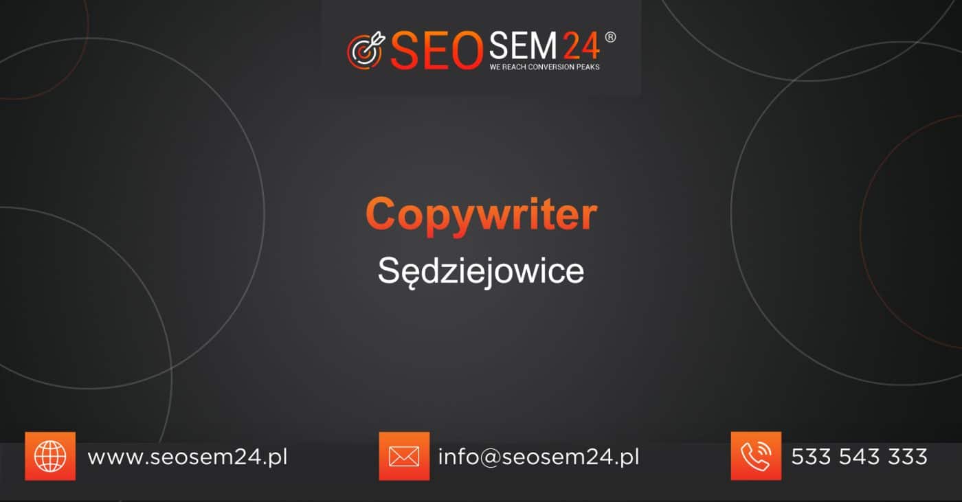 Copywriter Sędziejowice