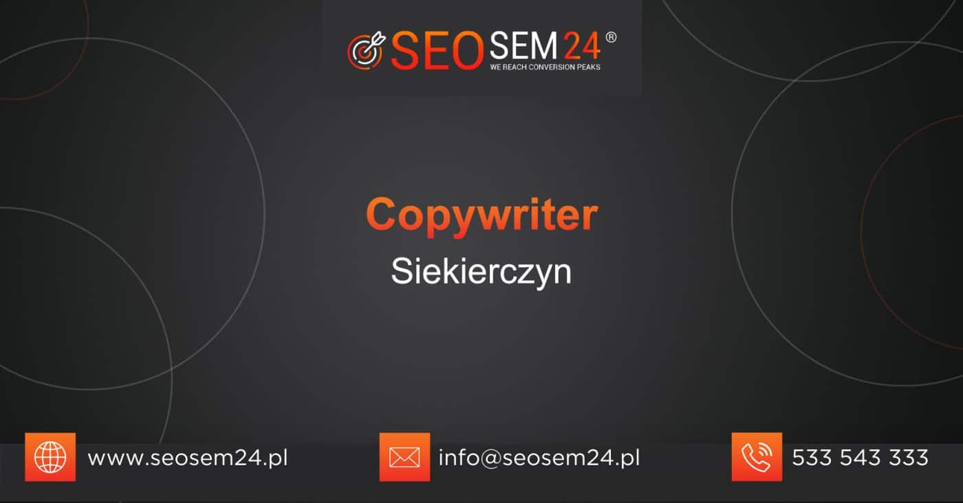 Copywriter Siekierczyn