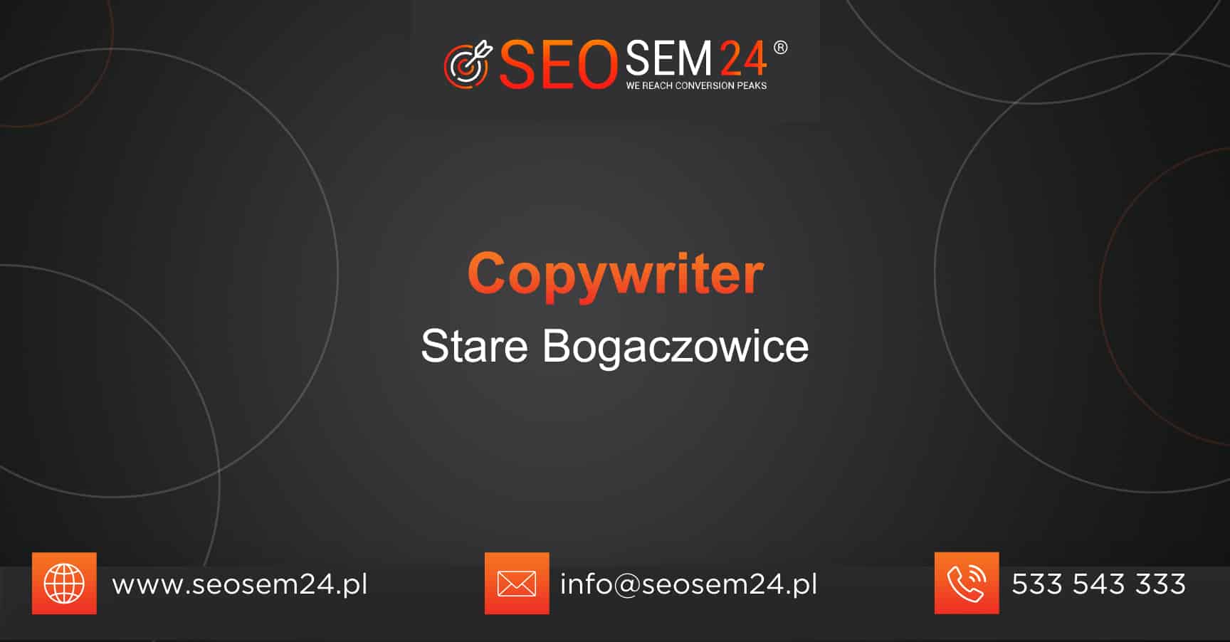 Copywriter Stare Bogaczowice